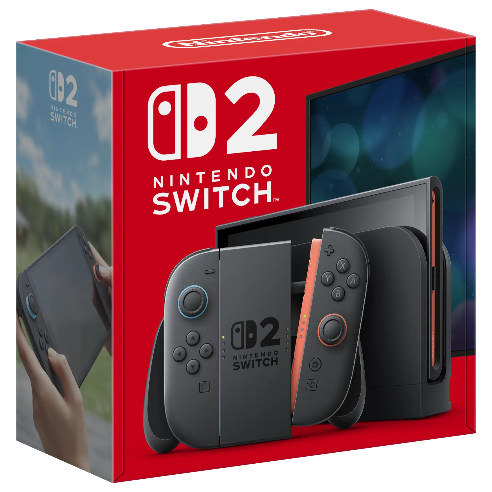 Hình ảnh hộp sản phẩm Nintendo Switch 2, thể hiện thế hệ console mới với nhiều cải tiến đáng giá
