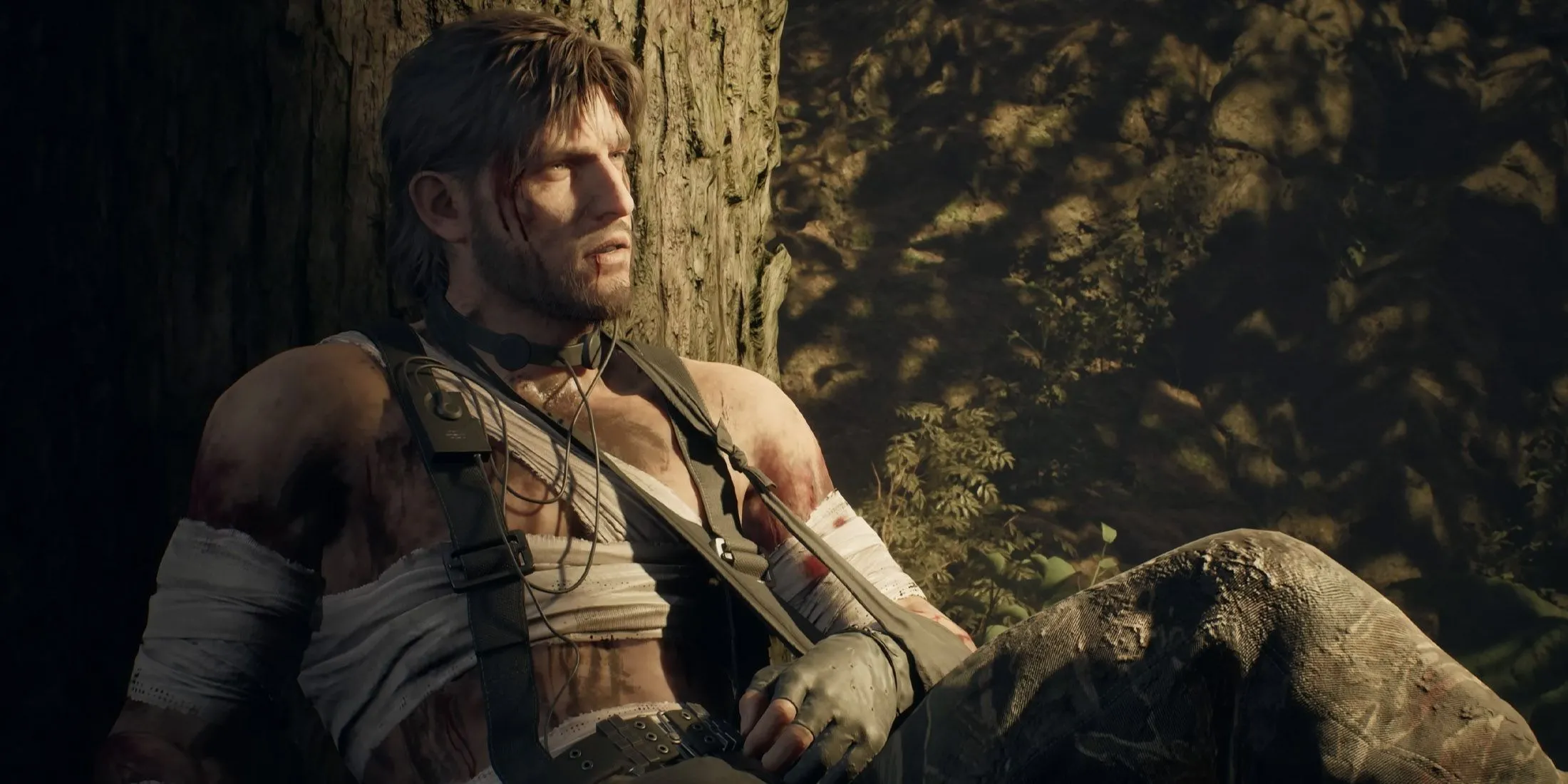 Hình ảnh nhân vật Naked Snake trong Metal Gear Solid Delta: Snake Eater, thể hiện chi tiết đồ họa
