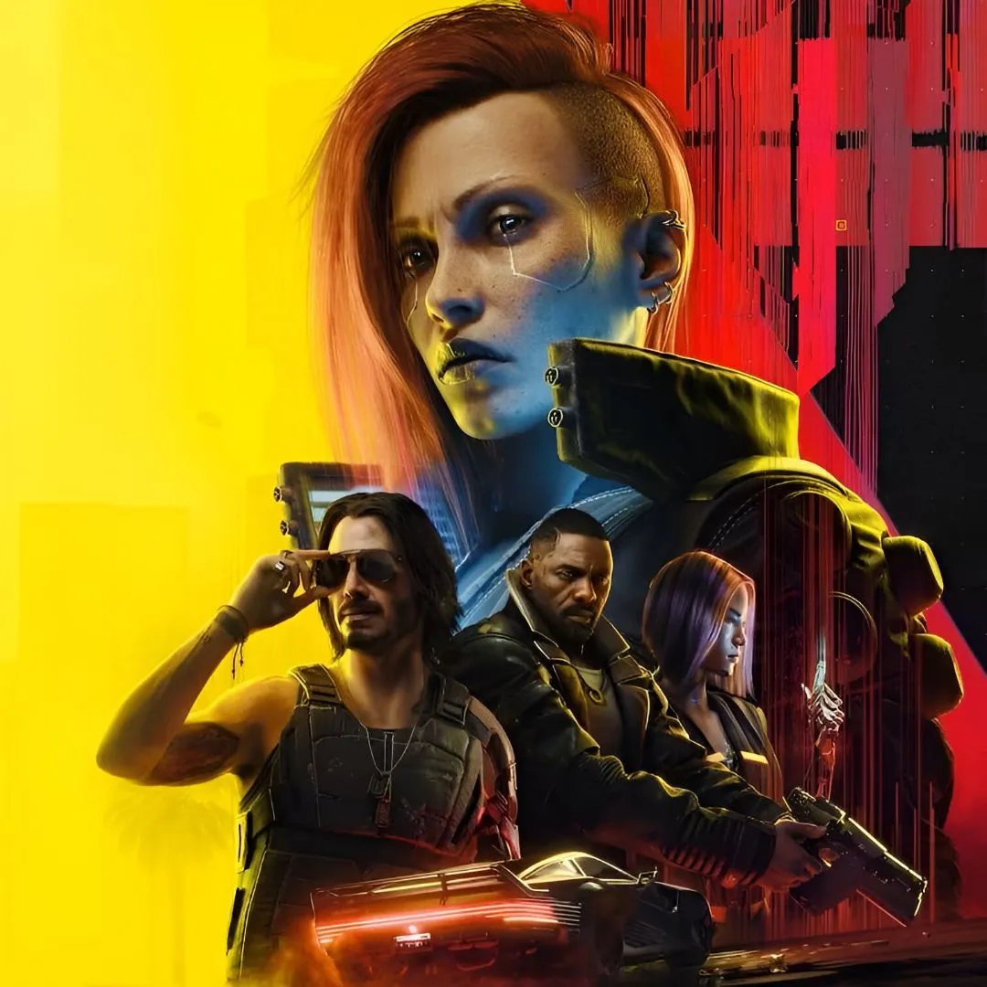 Hình ảnh sản phẩm Cyberpunk 2077: Ultimate Edition, tựa game có sự tham gia của diễn viên Keanu Reeves.