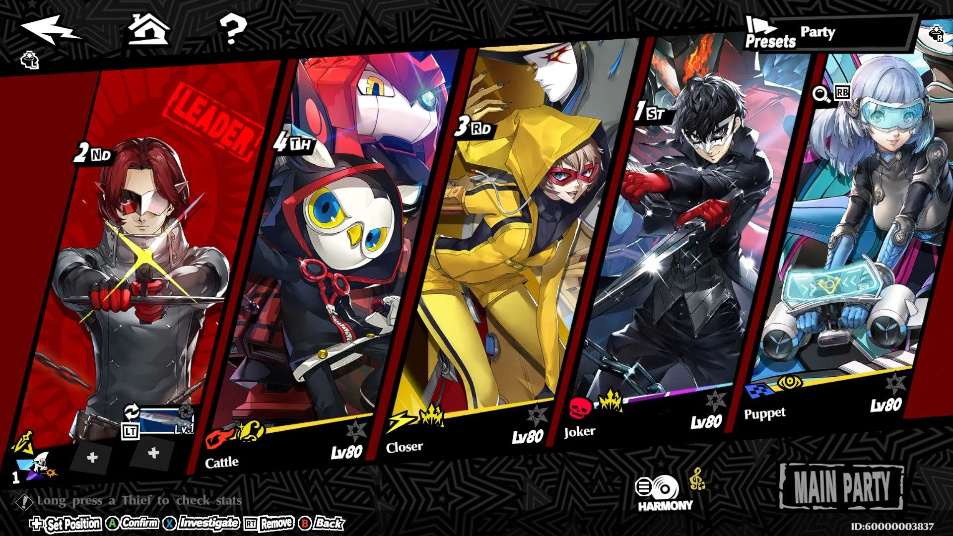 Hoạt động thường ngày của các nhân vật trong Persona 5: The Phantom X, phản ánh yếu tố mô phỏng cuộc sống học đường đặc trưng của dòng game.