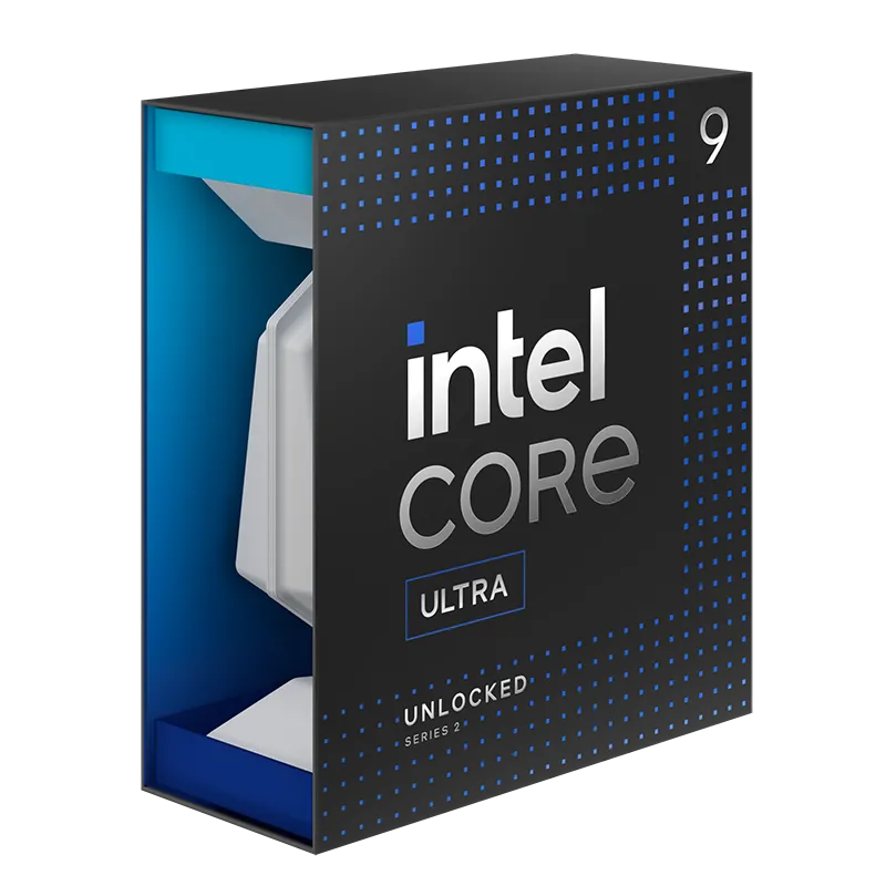 Hộp CPU Intel Core Ultra 9 285K, chip cao cấp của Intel dành cho người dùng ưu tiên nền tảng mới và hiệu năng tổng thể