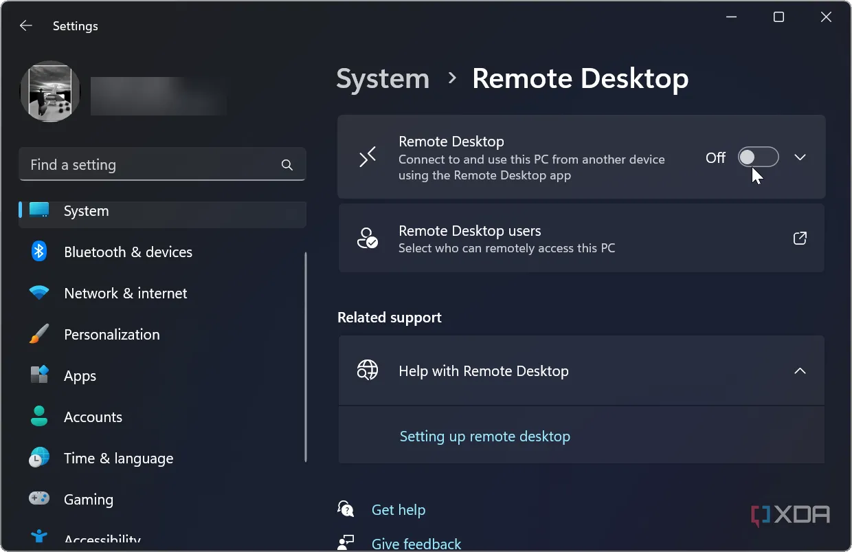 Hướng dẫn vô hiệu hóa tính năng Remote Desktop trên Windows 11 để ngăn truy cập webcam từ xa