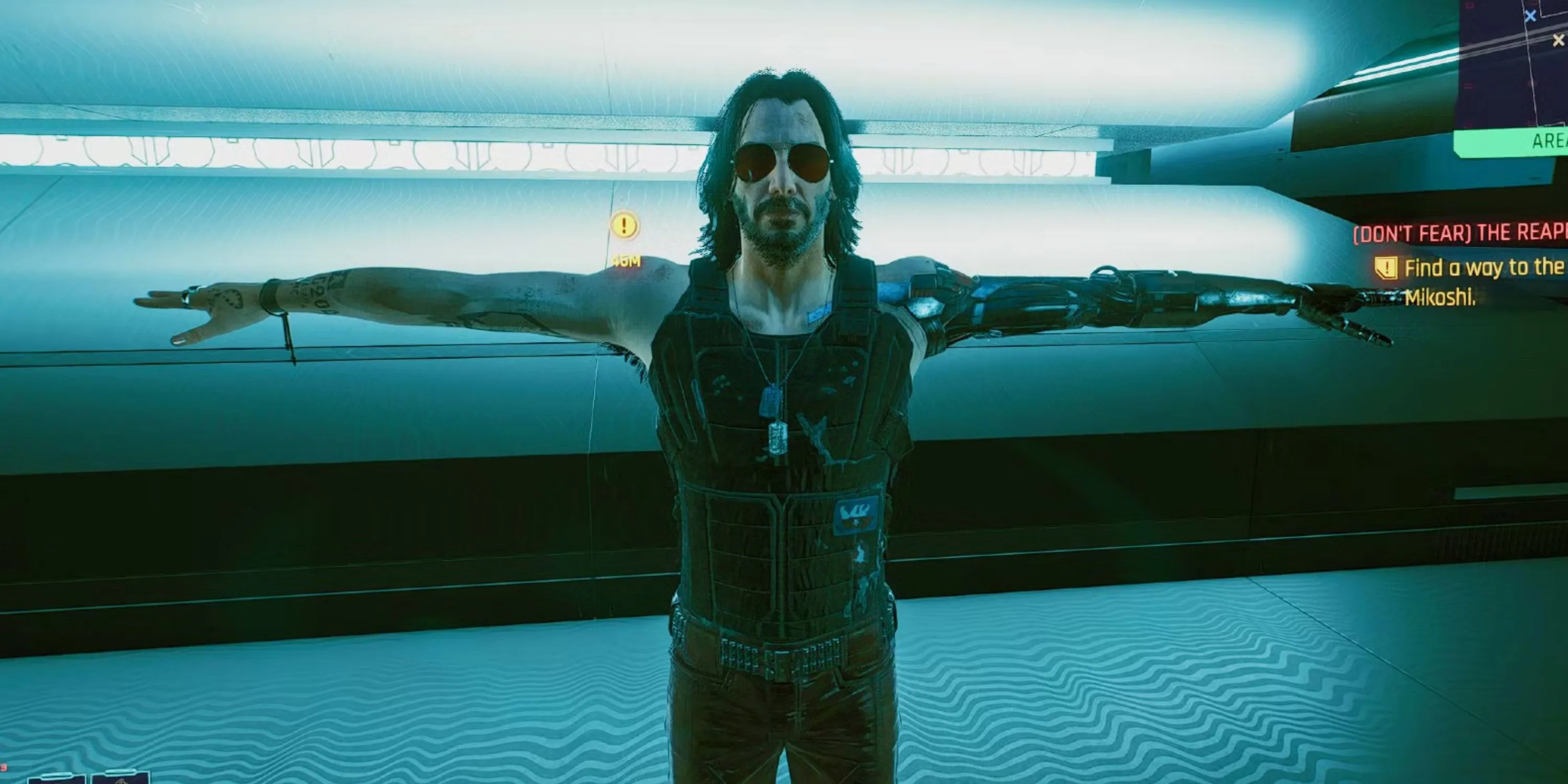 Johnny Silverhand, nhân vật then chốt đồng hành cùng V trong thế giới Cyberpunk 2077.