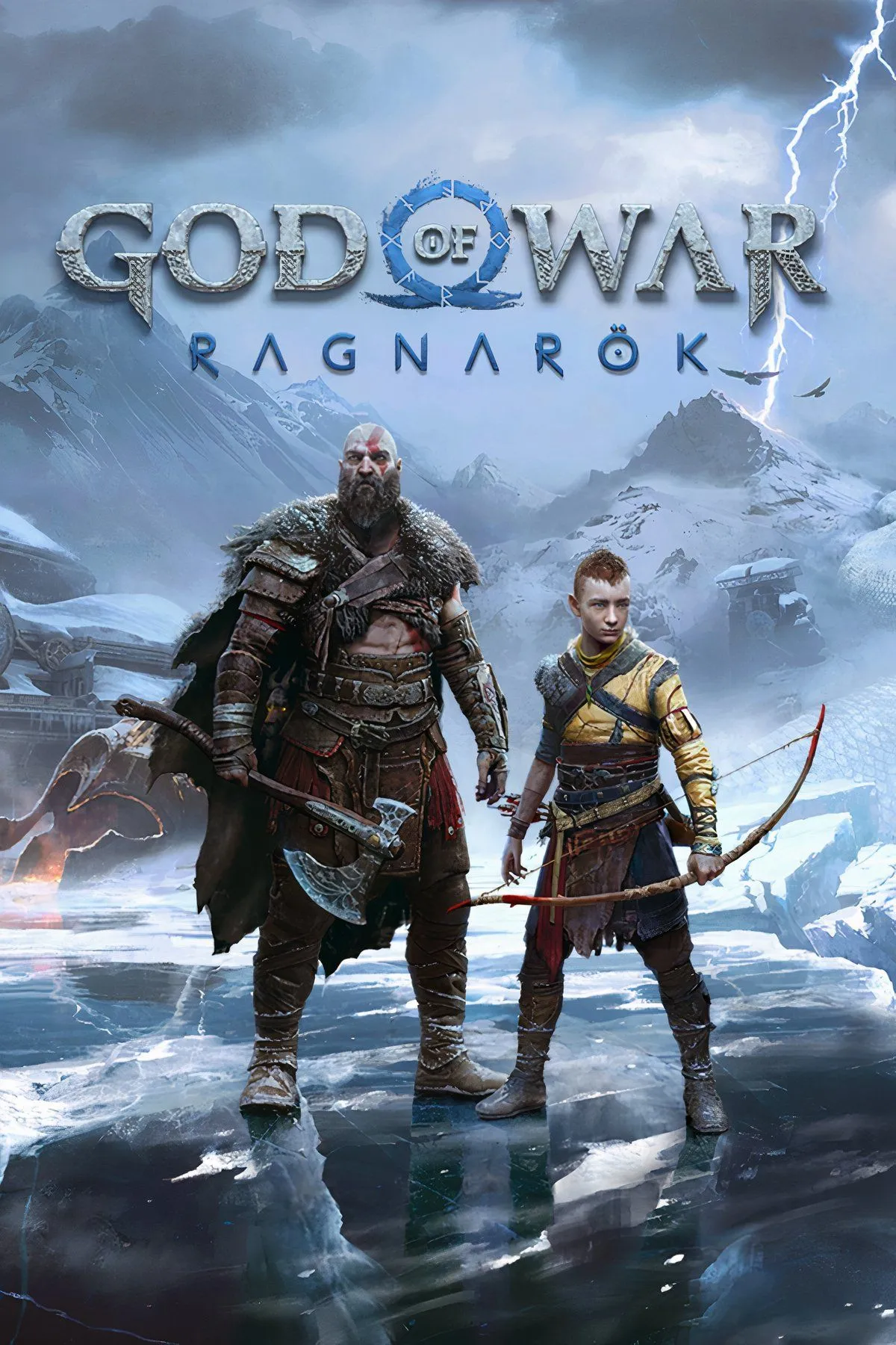 Kratos và Atreus trong game God of War Ragnarök