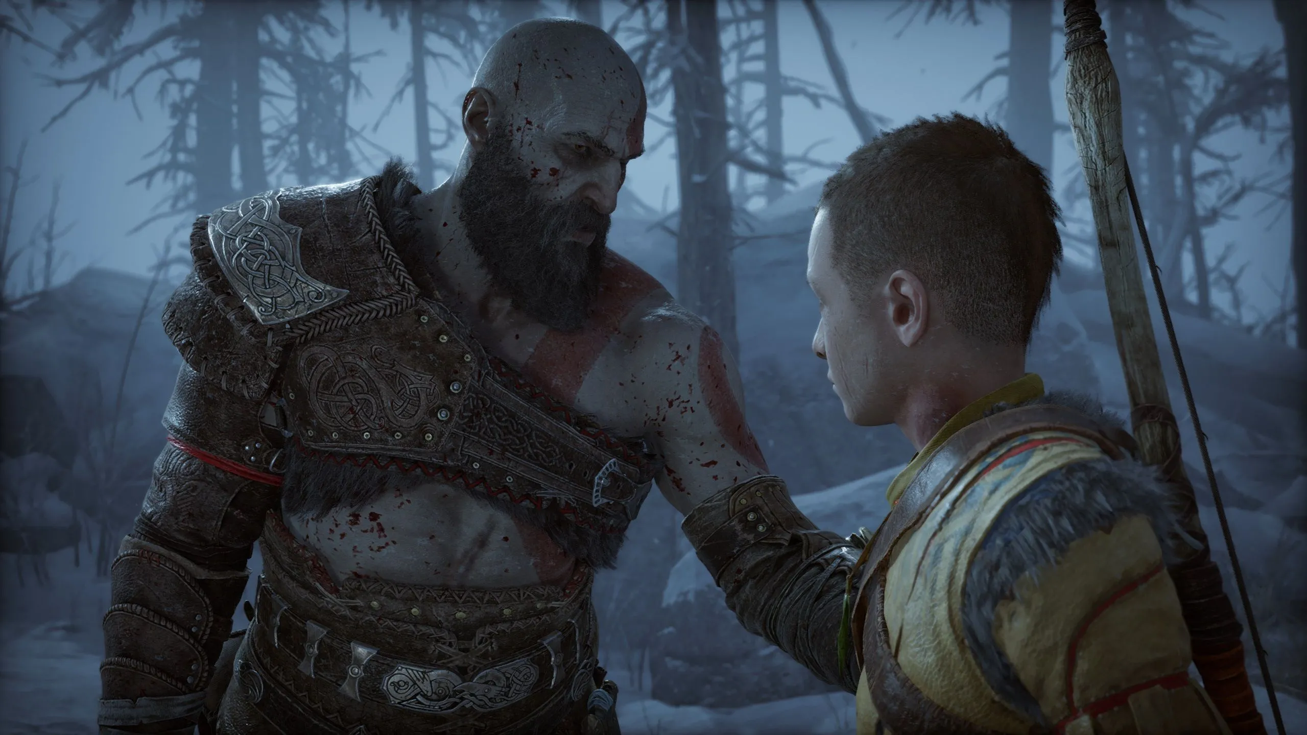 Kratos và Atreus trong God of War Ragnarök, tựa game phiêu lưu hành động đỉnh cao trên PS5