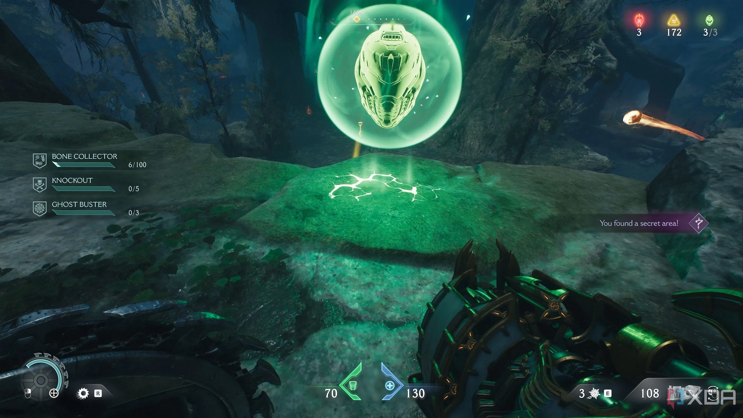 Life Sigil trong khu vực bí mật 1 của Doom The Dark Ages Chapter 8