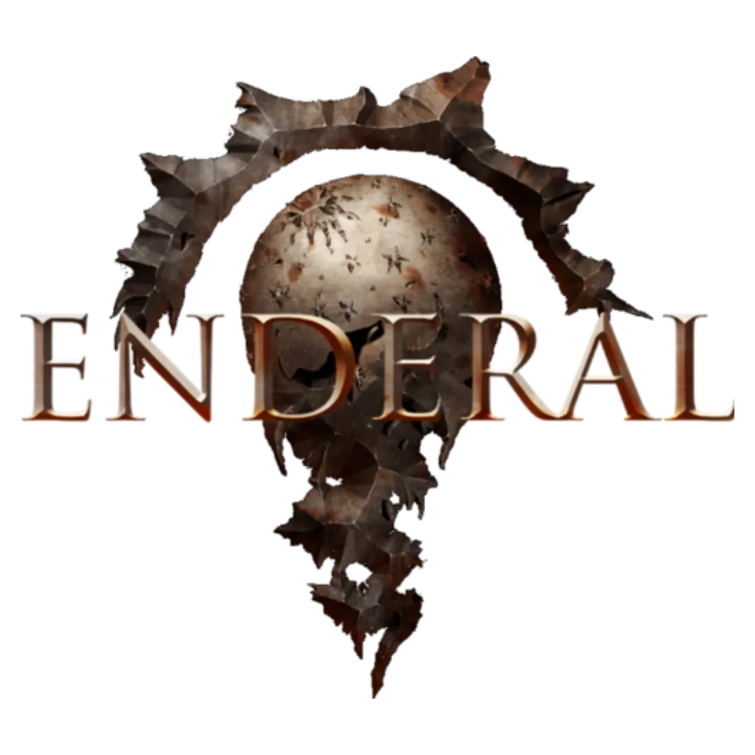 Logo của bản mod Enderal Forgotten Stories cho game Skyrim, một bản total conversion chất lượng cao