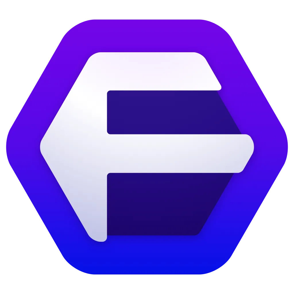 Logo của Floorp Browser, biểu trưng cho trình duyệt nhanh, mạnh mẽ và tập trung vào năng suất