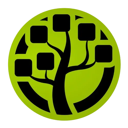 Logo của tiện ích WinDirStat, chuyên dụng để phân tích và trực quan hóa dung lượng ổ đĩa