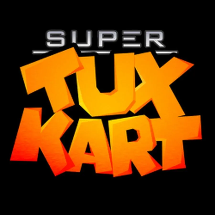 Logo game đua xe SuperTuxKart, biểu tượng của các game mã nguồn mở
