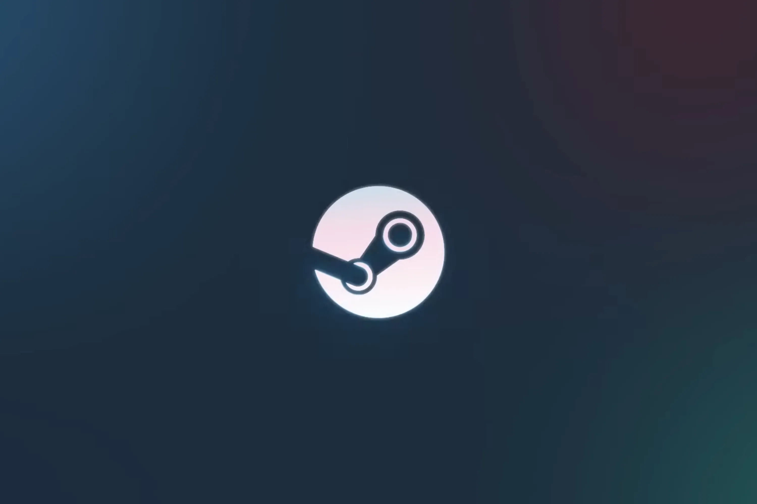 Logo Steam trên nền gradient, biểu tượng cho nền tảng phân phối game PC