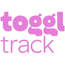 Logo Toggl Track, tiện ích theo dõi thời gian làm việc chính xác, cung cấp báo cáo chi tiết để phân tích và cải thiện năng suất.