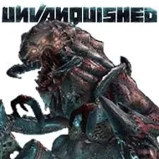 Logo Unvanquished, game kết hợp bắn súng FPS và chiến thuật RTS giữa người và ngoài hành tinh