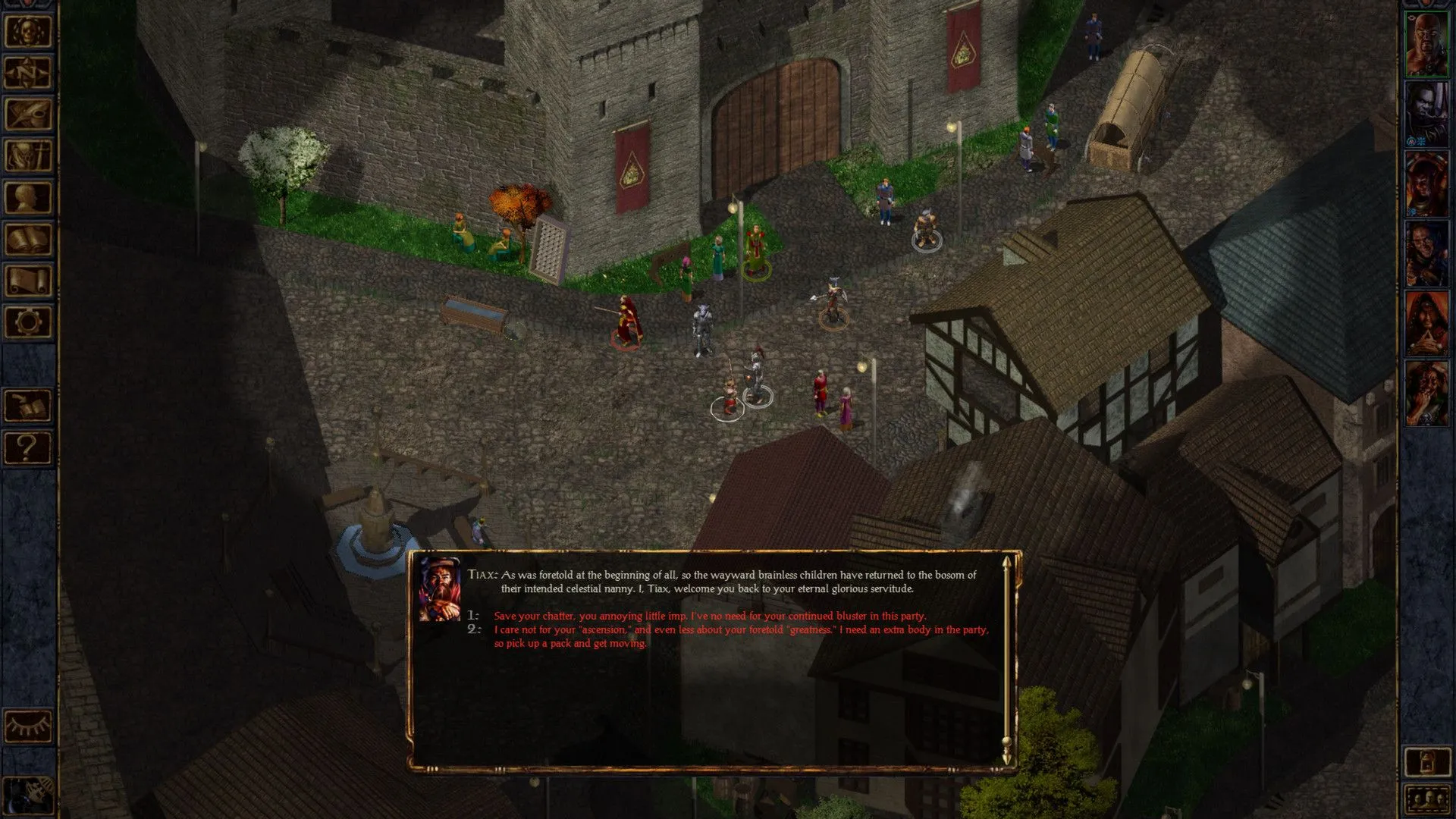 Màn hình cửa hàng game Baldur's Gate Enhanced Edition trên Xbox