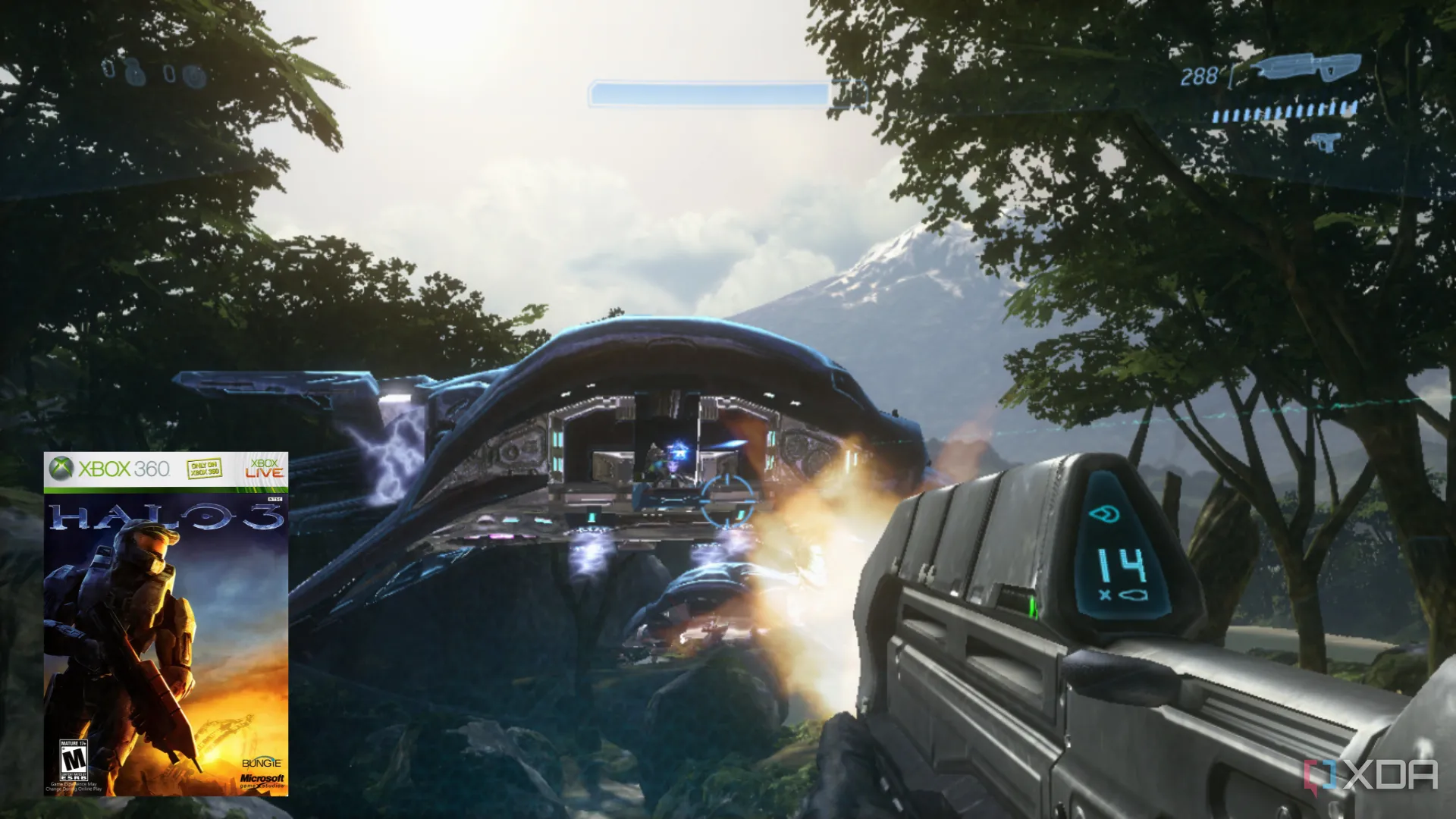 Master Chief chiến đấu ngoan cường trong Halo 3, game chứa lời chúc sinh nhật bí mật