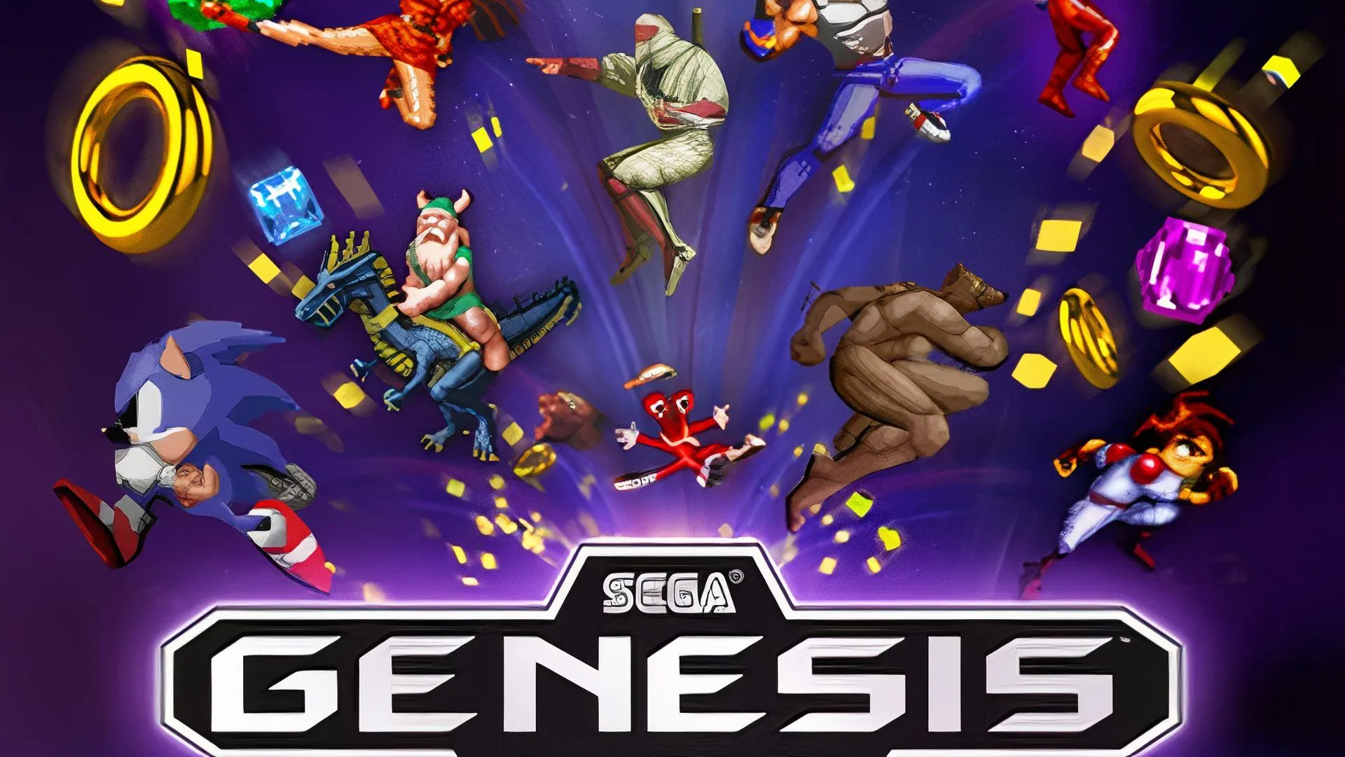 Máy chơi game Sega Genesis, nền tảng huyền thoại đã khai sinh nhiều tựa game kinh điển, trong đó có Sonic the Hedgehog 3.
