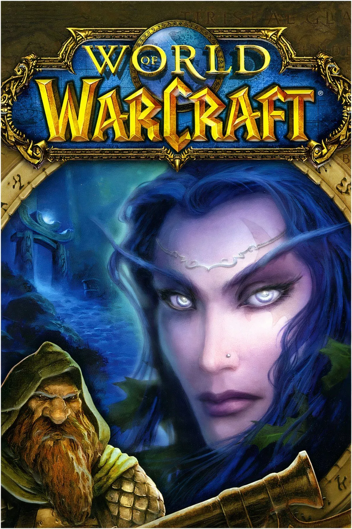 Minh họa nhân vật chiến đấu trong World of Warcraft
