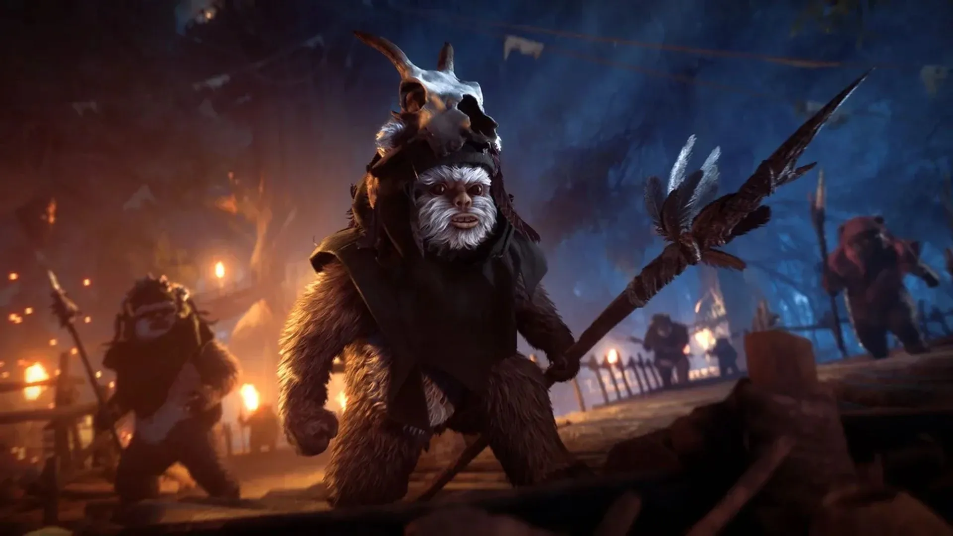 Một cảnh trong Star Wars Battlefront 2 thể hiện sự sống động của game nhờ cộng đồng modding, dù EA đã ngừng hỗ trợ