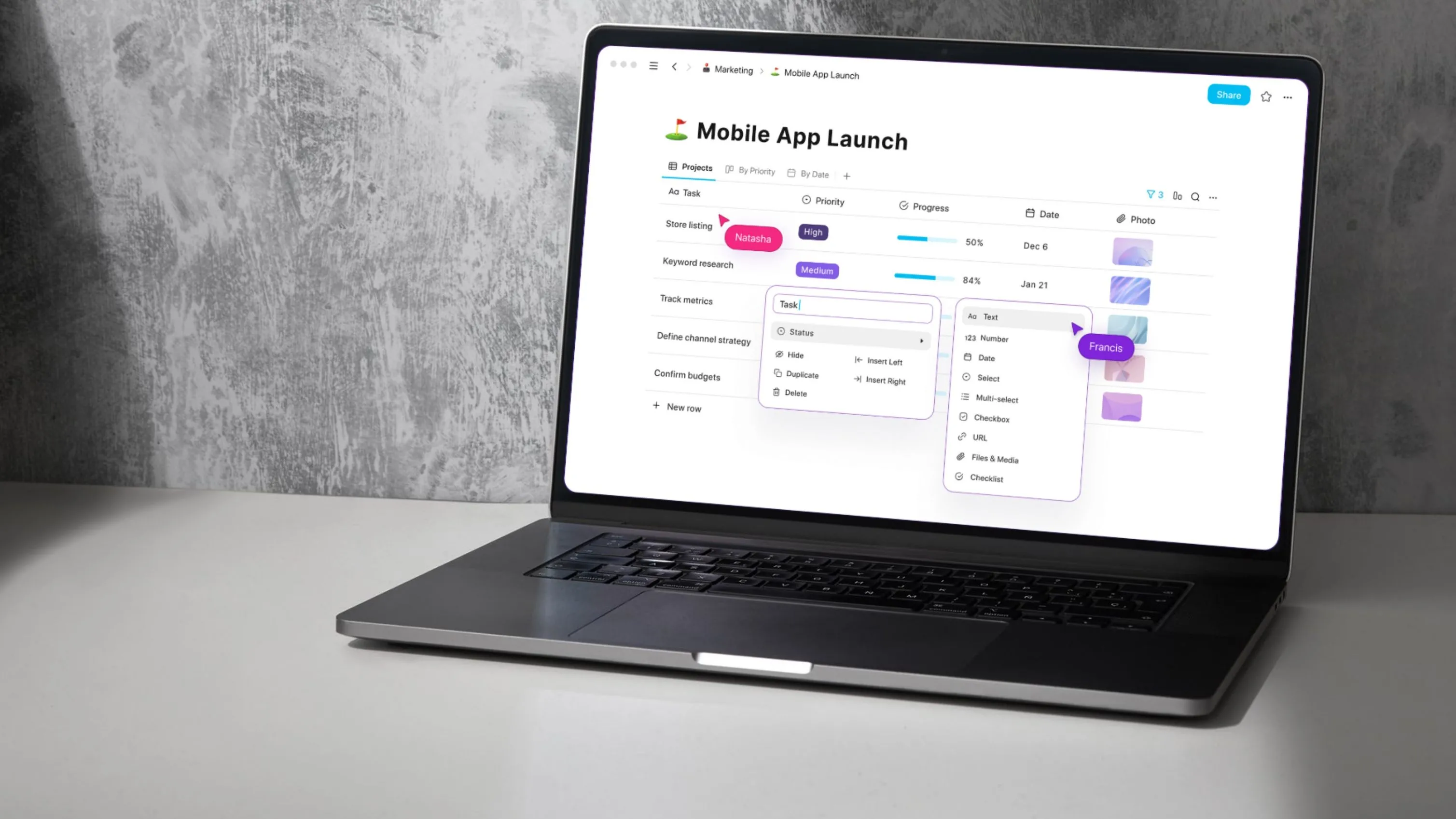 Một giải pháp mã nguồn mở thay thế Notion, Trello và Asana, tương tự cách Firefly III quản lý tài chính