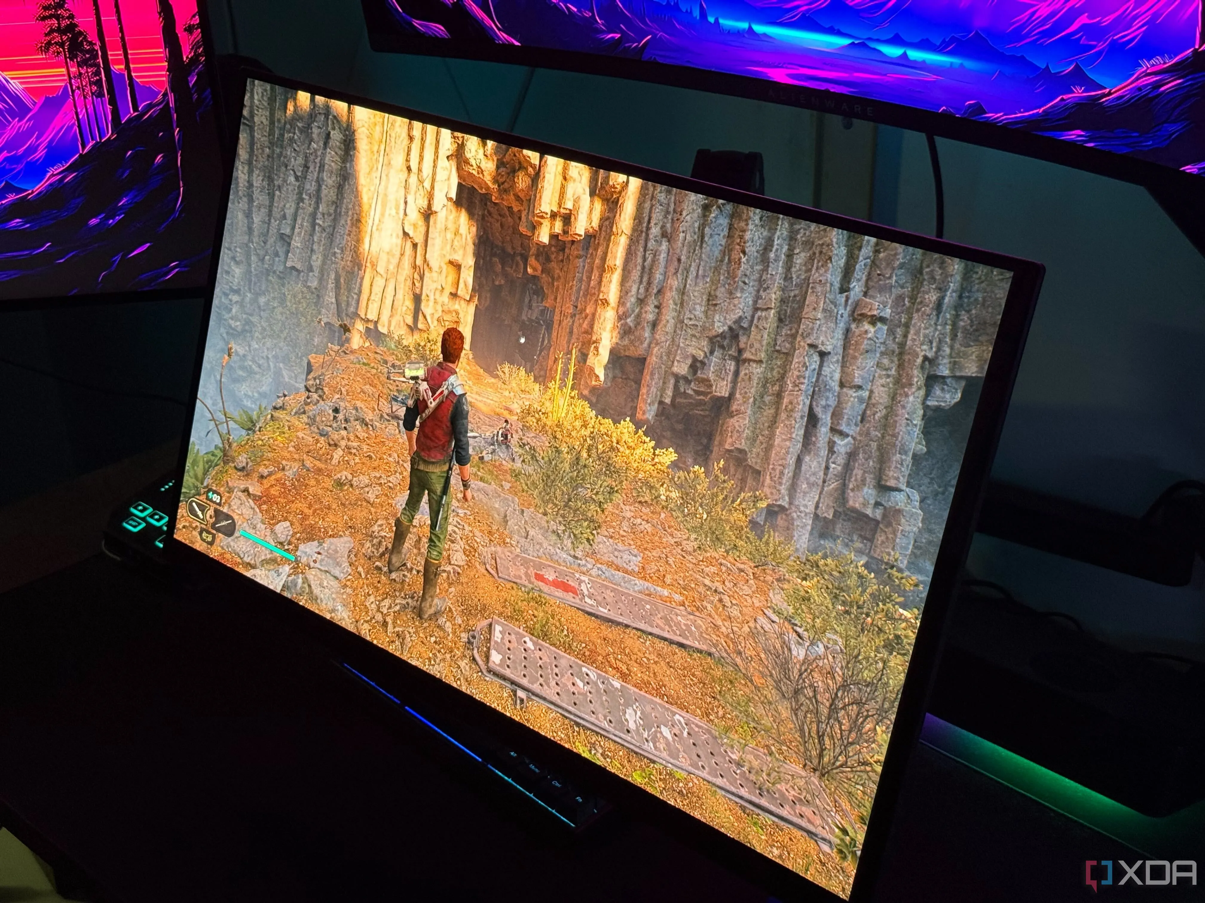Người chơi trải nghiệm Star Wars Jedi Survivor trên màn hình OLED với công nghệ DLSS