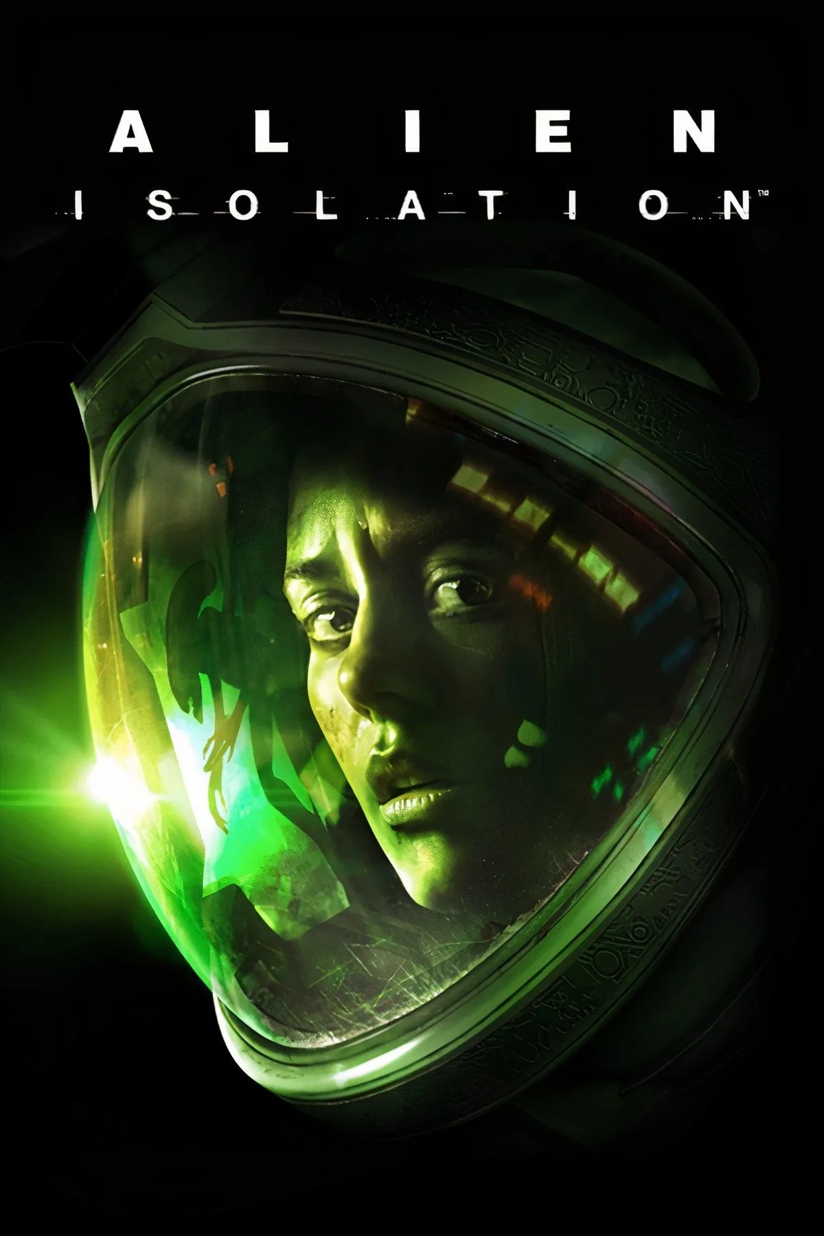 Nhân vật Amanda Ripley lén lút trốn khỏi Xenomorph trong game kinh dị sinh tồn Alien Isolation