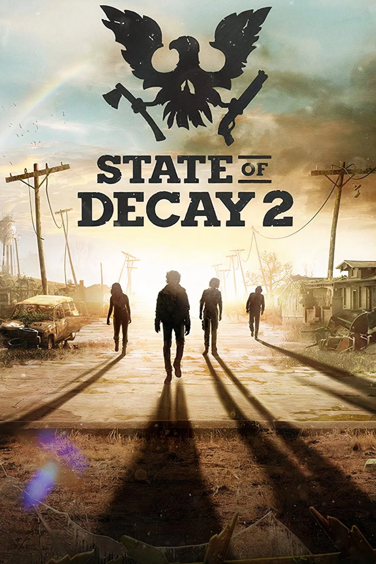 Nhân vật chiến đấu chống lại zombie trong game State of Decay 2