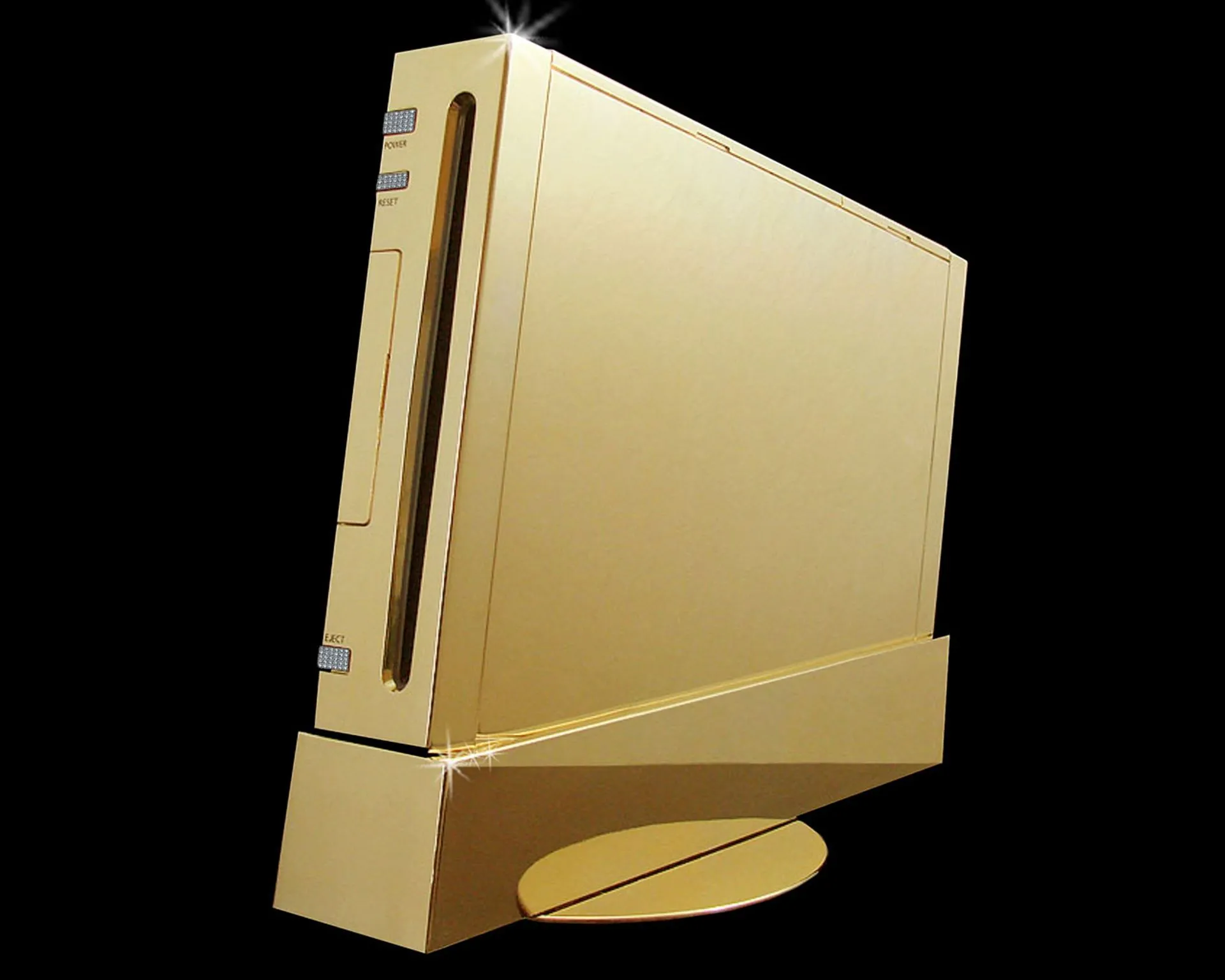 Nintendo Wii Supreme bằng vàng nguyên khối và kim cương, console đắt giá nhất thế giới