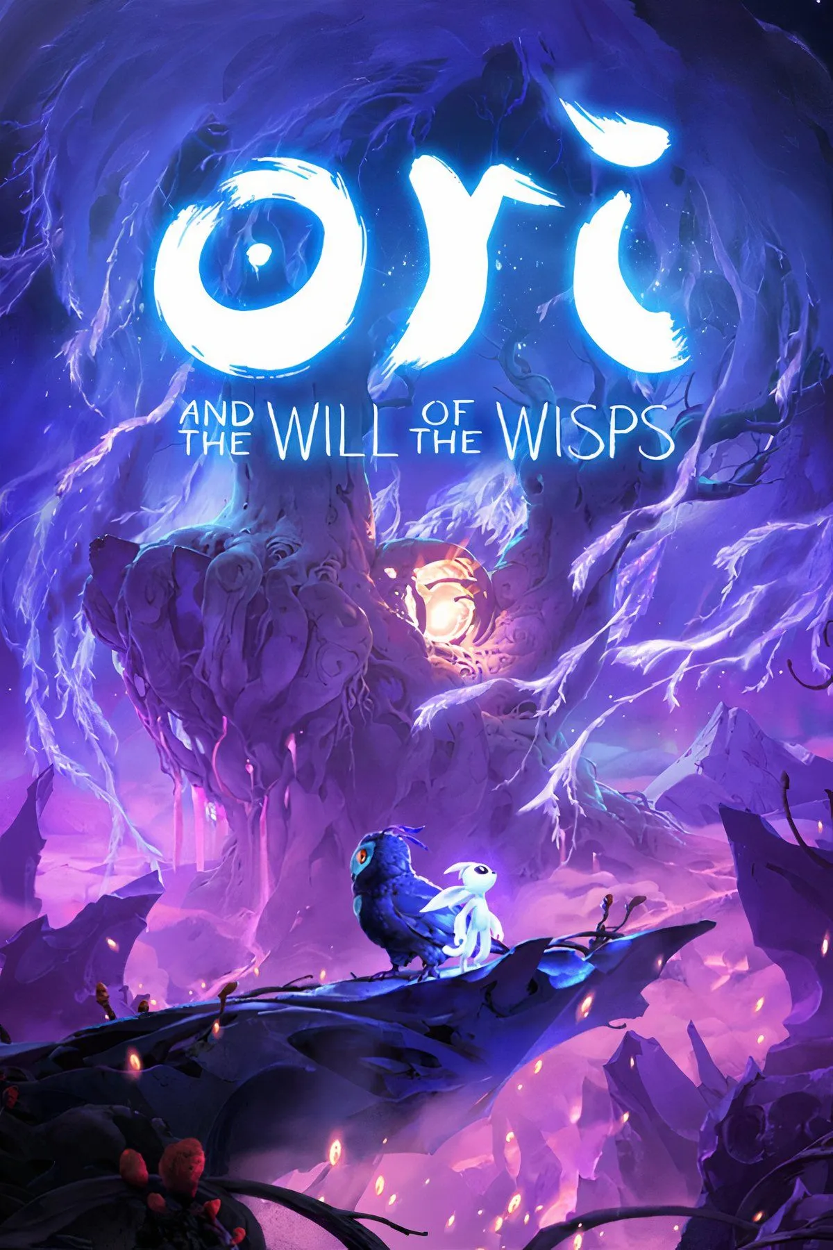 Ori, linh hồn bảo hộ, nhảy vút qua môi trường rực rỡ và nguy hiểm trong Ori and the Will of the Wisps.