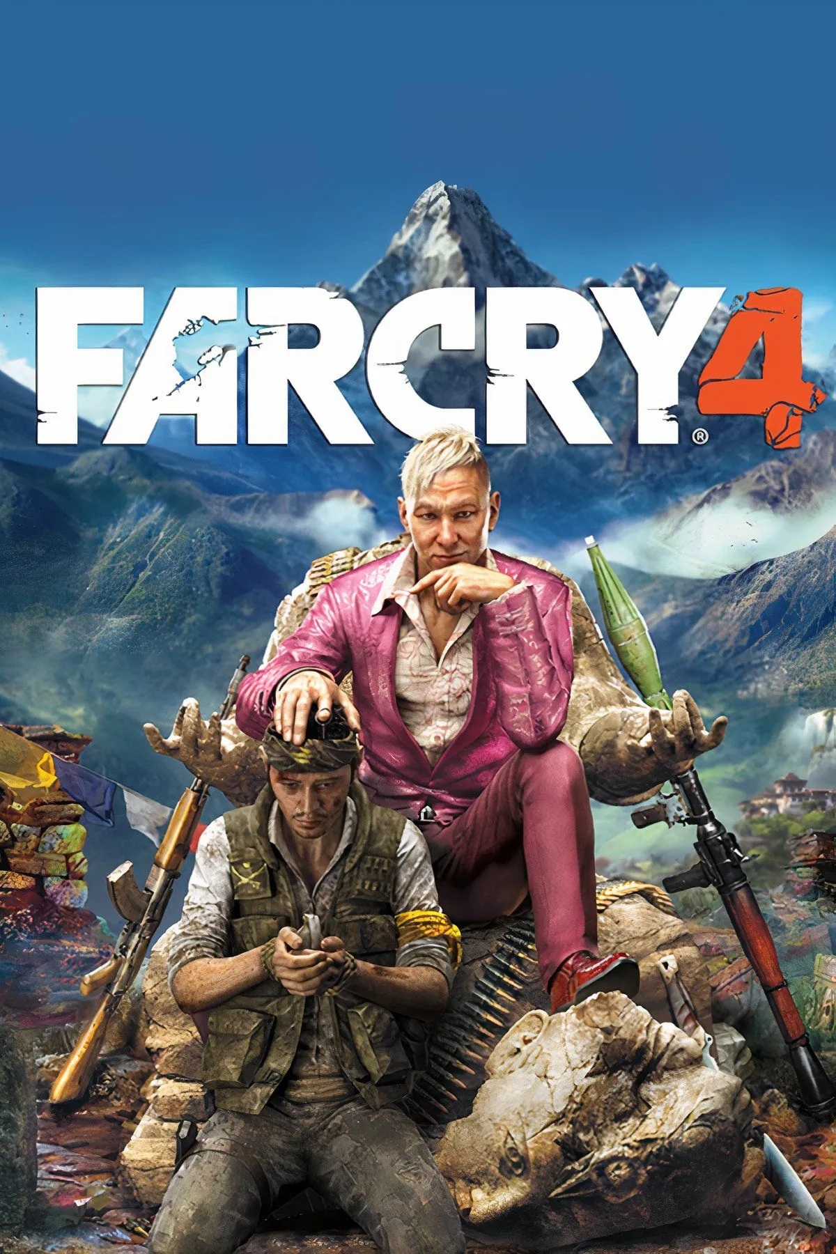Pagan Min, nhà độc tài lập dị của Kyrat, trong Far Cry 4 với phong thái quyền lực