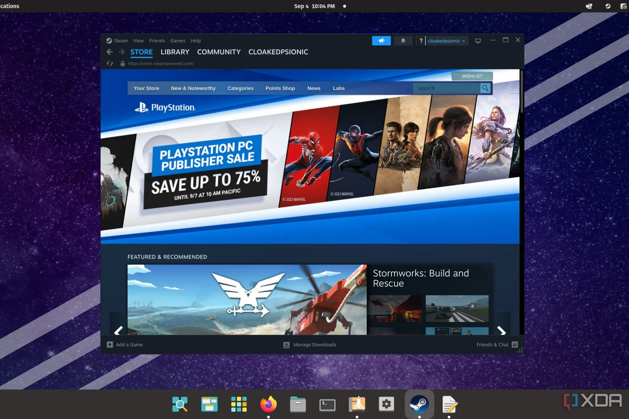 Pop!_OS chạy nền tảng game Steam mượt mà