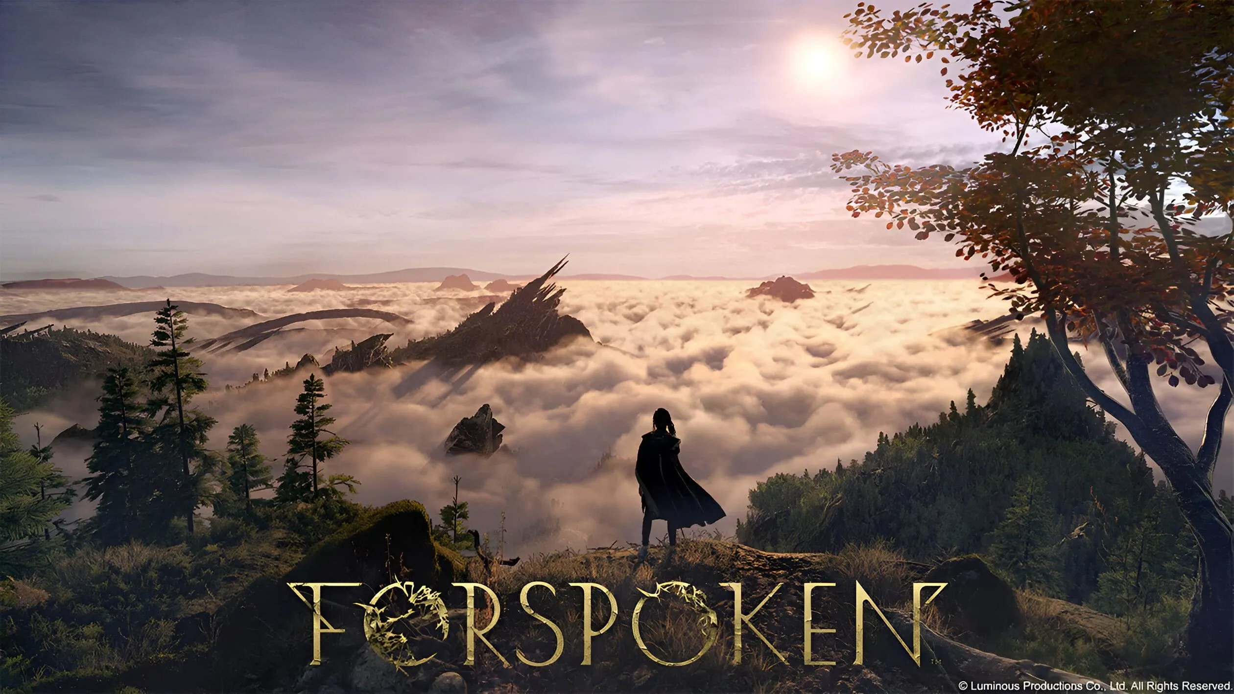 Poster game Forspoken, minh họa cho những dự án game lớn gặp khó khăn trong thế hệ này