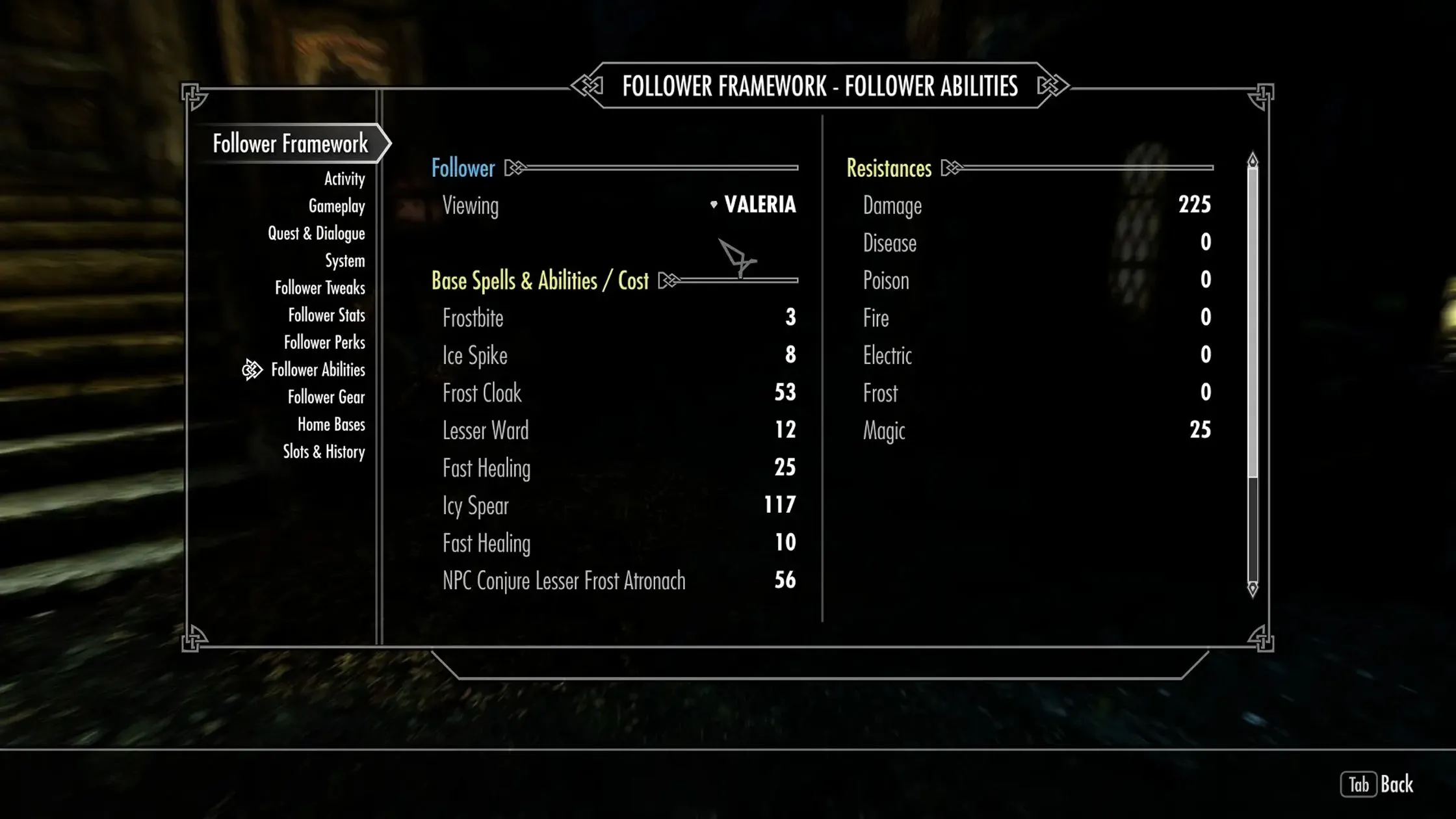 Quản lý đồng hành với Nether's Follower Framework trong thế giới Skyrim