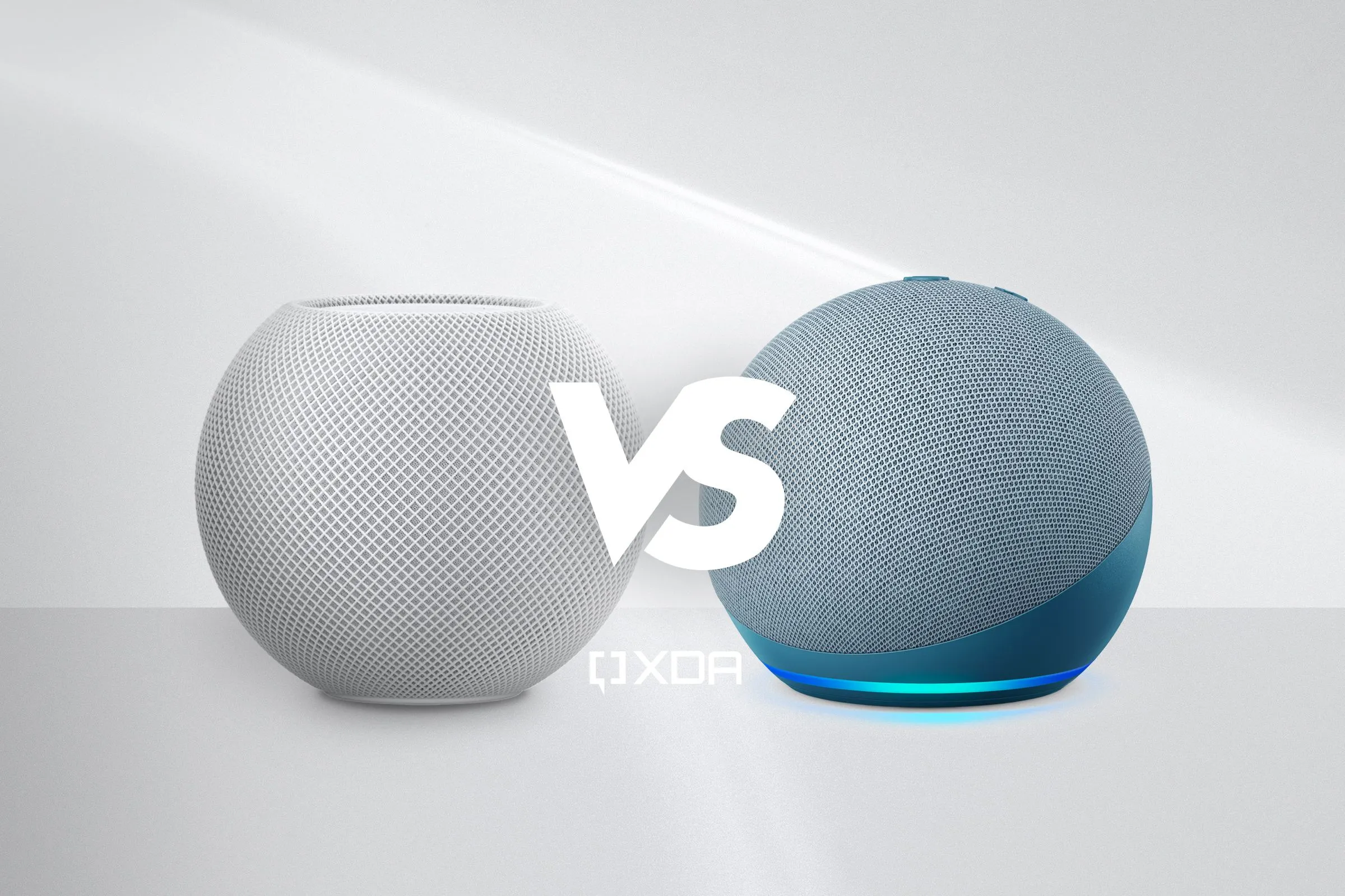 So sánh loa thông minh Apple HomePod Mini và Amazon Echo Dot, hai thiết bị điều khiển nhà thông minh phổ biến
