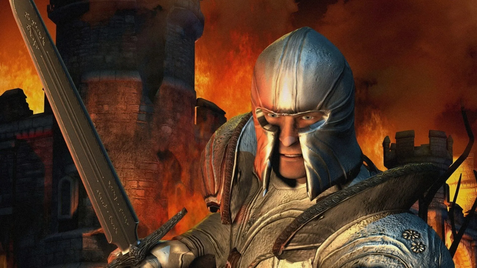The Elder Scrolls IV Oblivion Remake Artwork