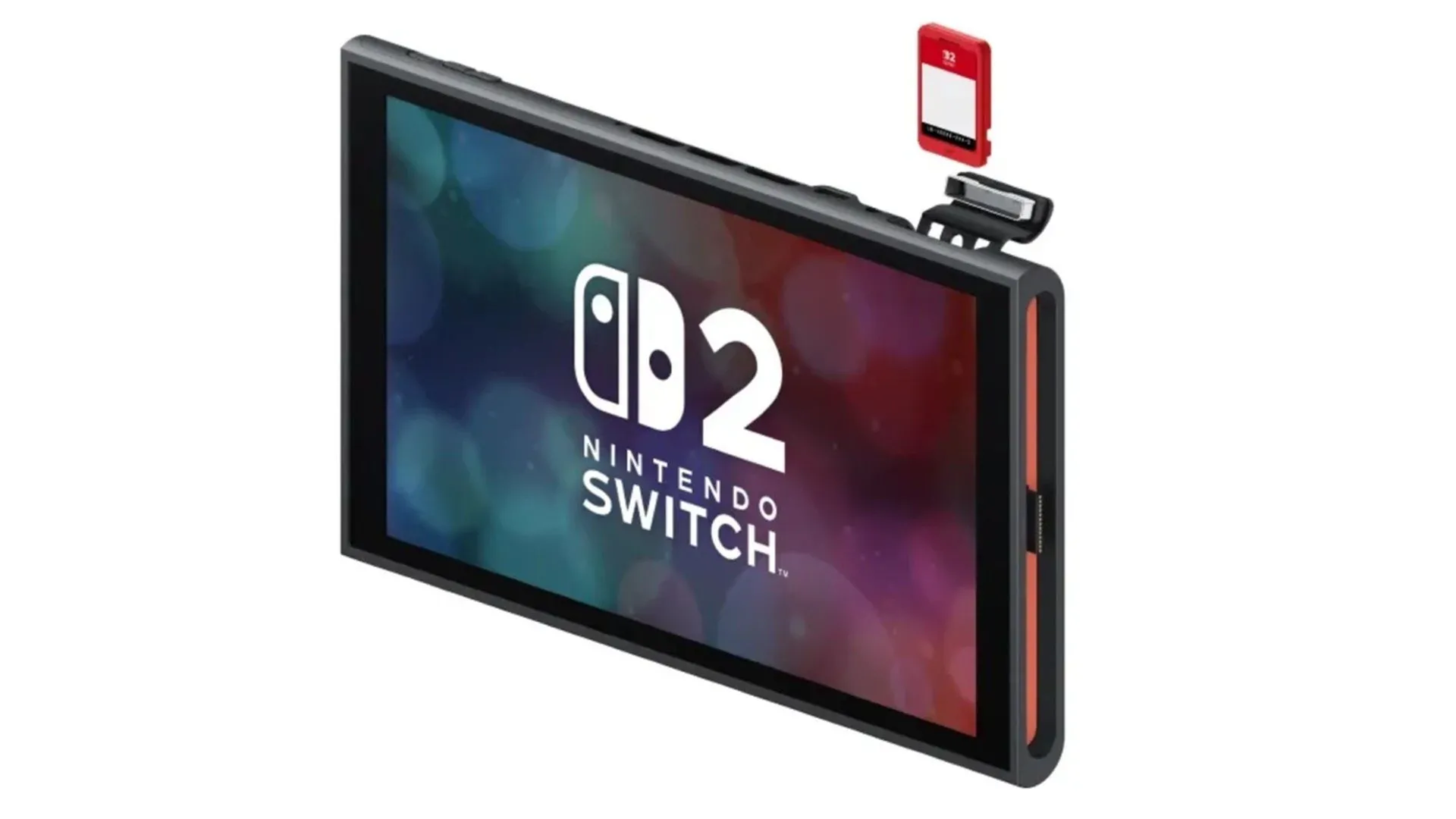 Thẻ game Nintendo Switch 2 cùng console, minh họa phương thức phát hành game mới
