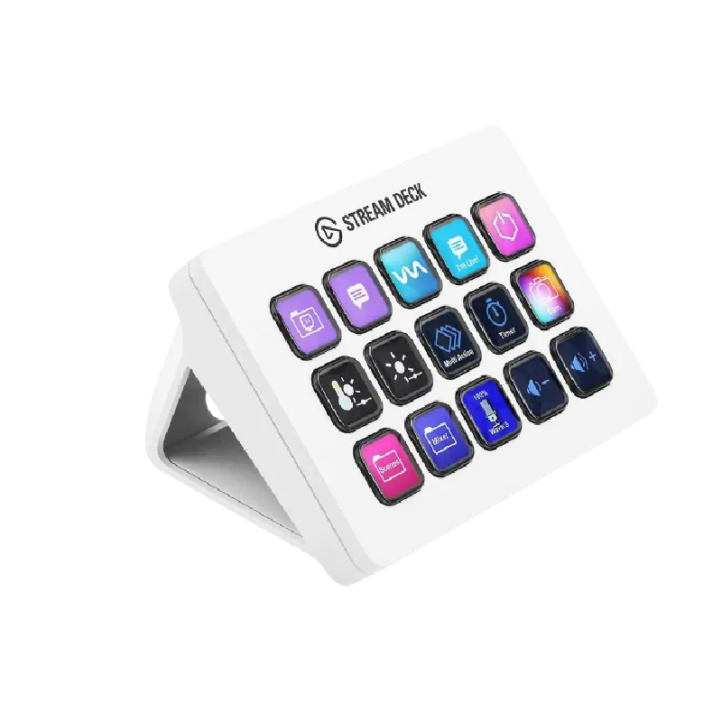 Thiết bị Elgato Stream Deck MK.2 màu đen, công cụ không thể thiếu giúp streamer điều khiển các chức năng livestream dễ dàng