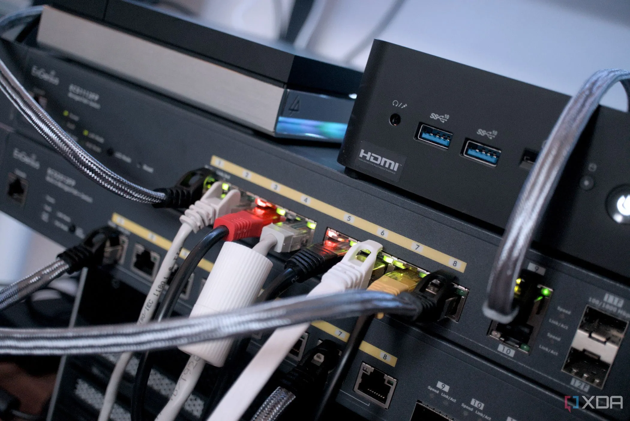 Thiết lập mạng gia đình với switch, NAS và router OPNsense