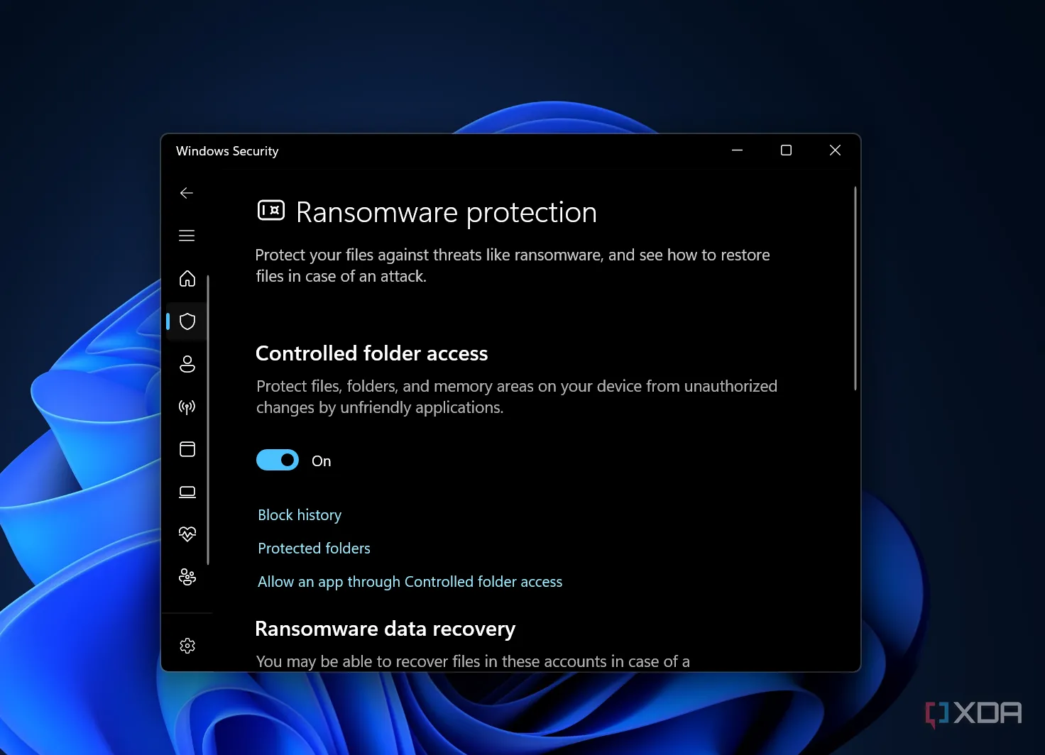Tính năng Controlled Folder Access trong Windows 11 giúp tăng cường bảo mật dữ liệu và chống lại các cuộc tấn công ransomware.