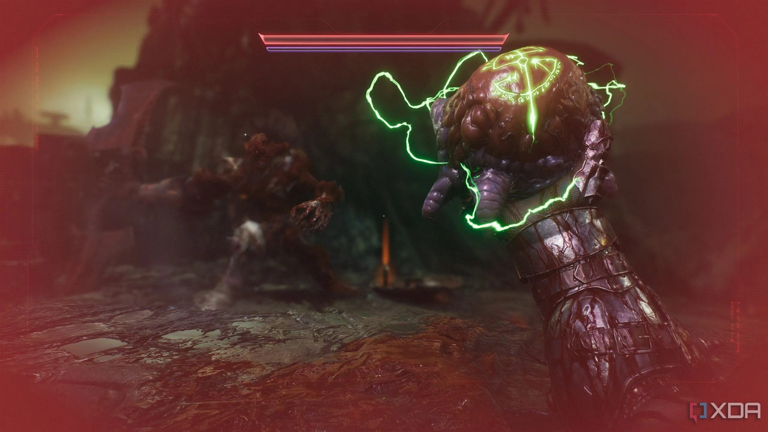 Tinh túy Quỷ cho giáp trong Chương 16 của Doom: The Dark Ages
