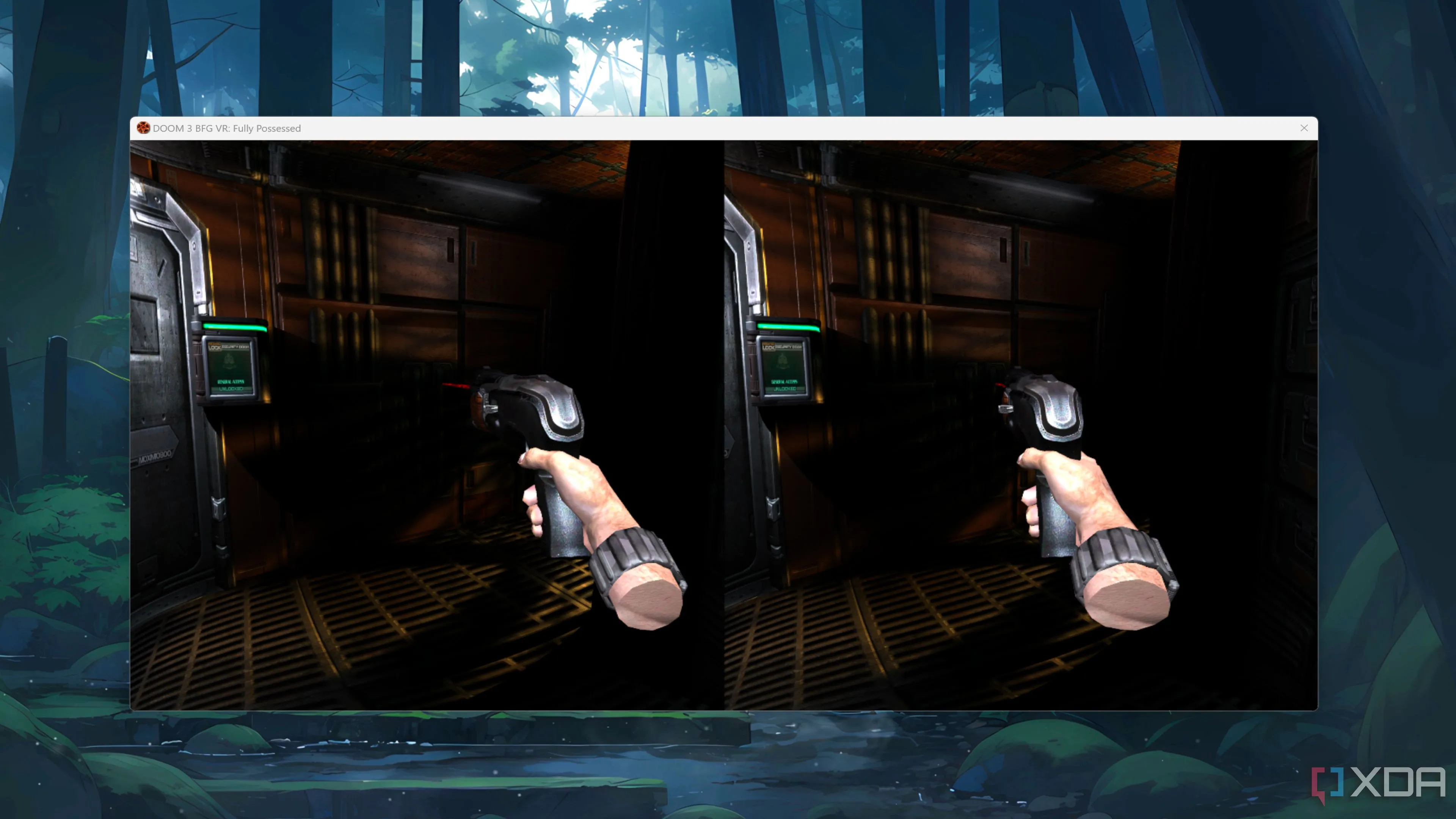 Trải nghiệm game kinh dị Doom 3: BFG Edition trong môi trường thực tế ảo (VR).