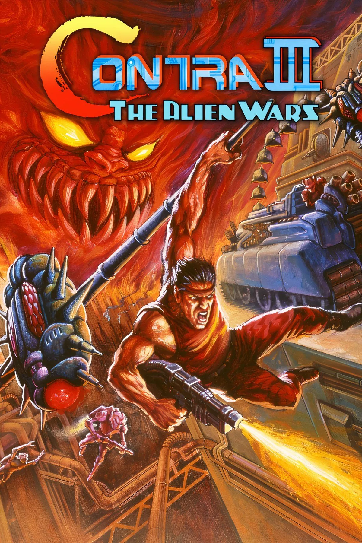 Trận chiến khốc liệt chống lại Anti-Contra Battleship Dodriguez trong Contra III: The Alien Wars