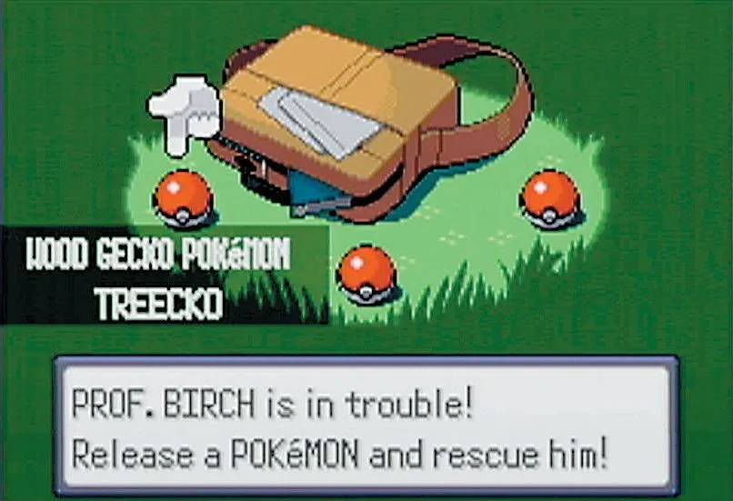 Trận đấu Pokémon trong bản ROM hack Pokémon R.O.W.E. với giao diện và hệ thống chiến đấu được giữ nguyên.