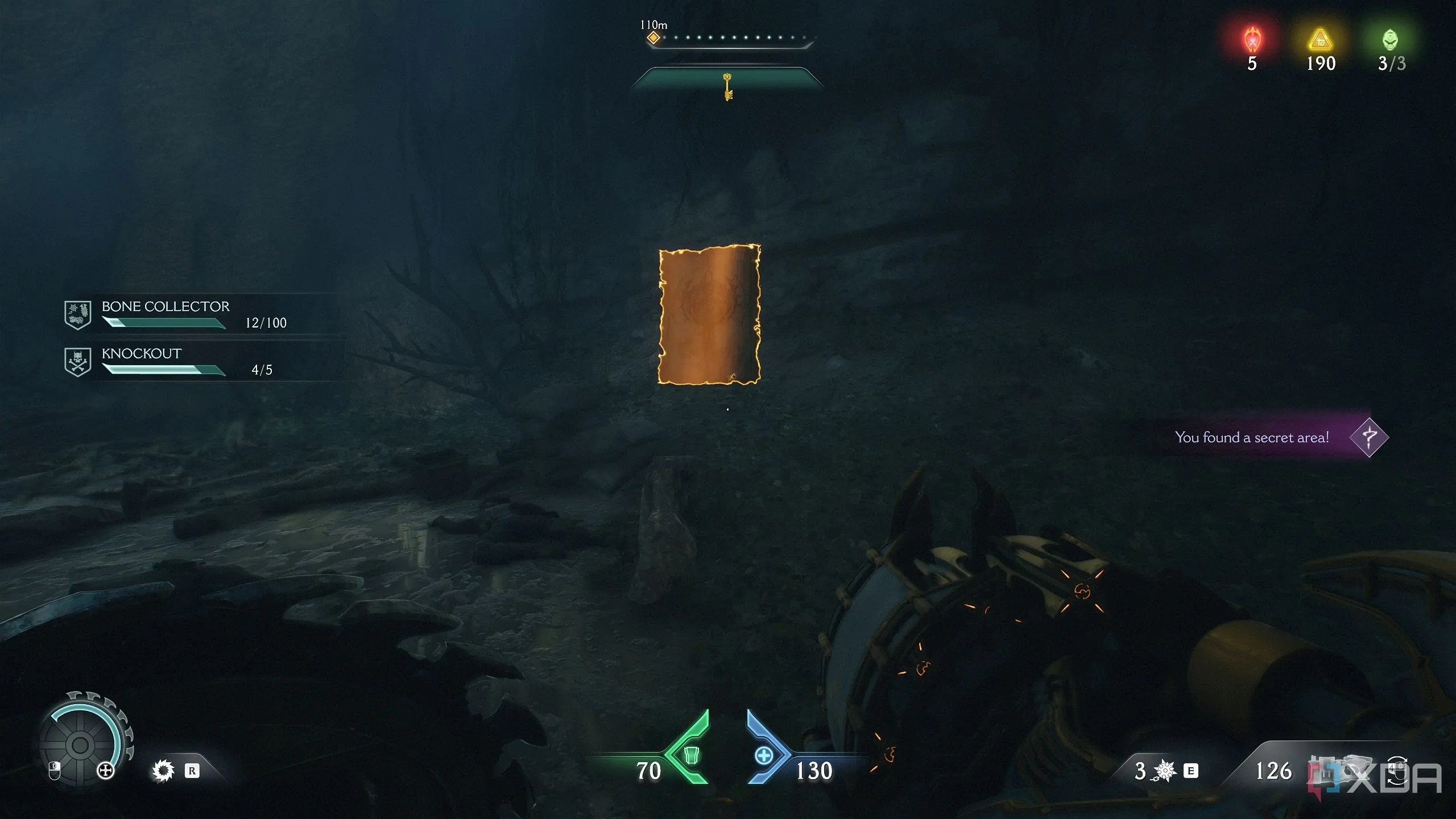 Trang Codex về Rừng Thẳm trong khu vực bí mật 3 của Doom The Dark Ages Chapter 8