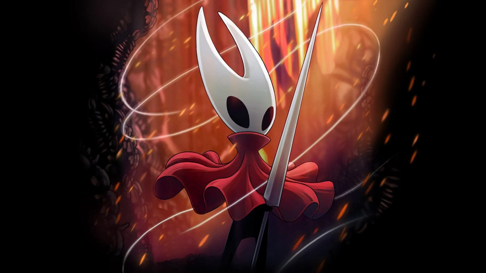 Tựa game Hollow Knight: Silksong với nhân vật chính Hornet