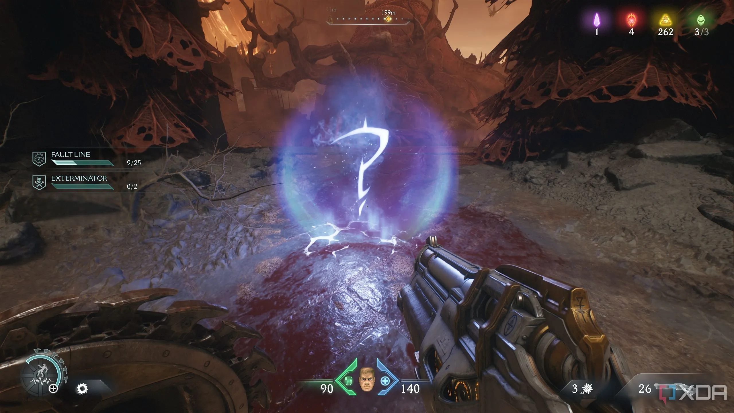 Vật phẩm bí mật Skin vũ khí trong Doom The Dark Ages.