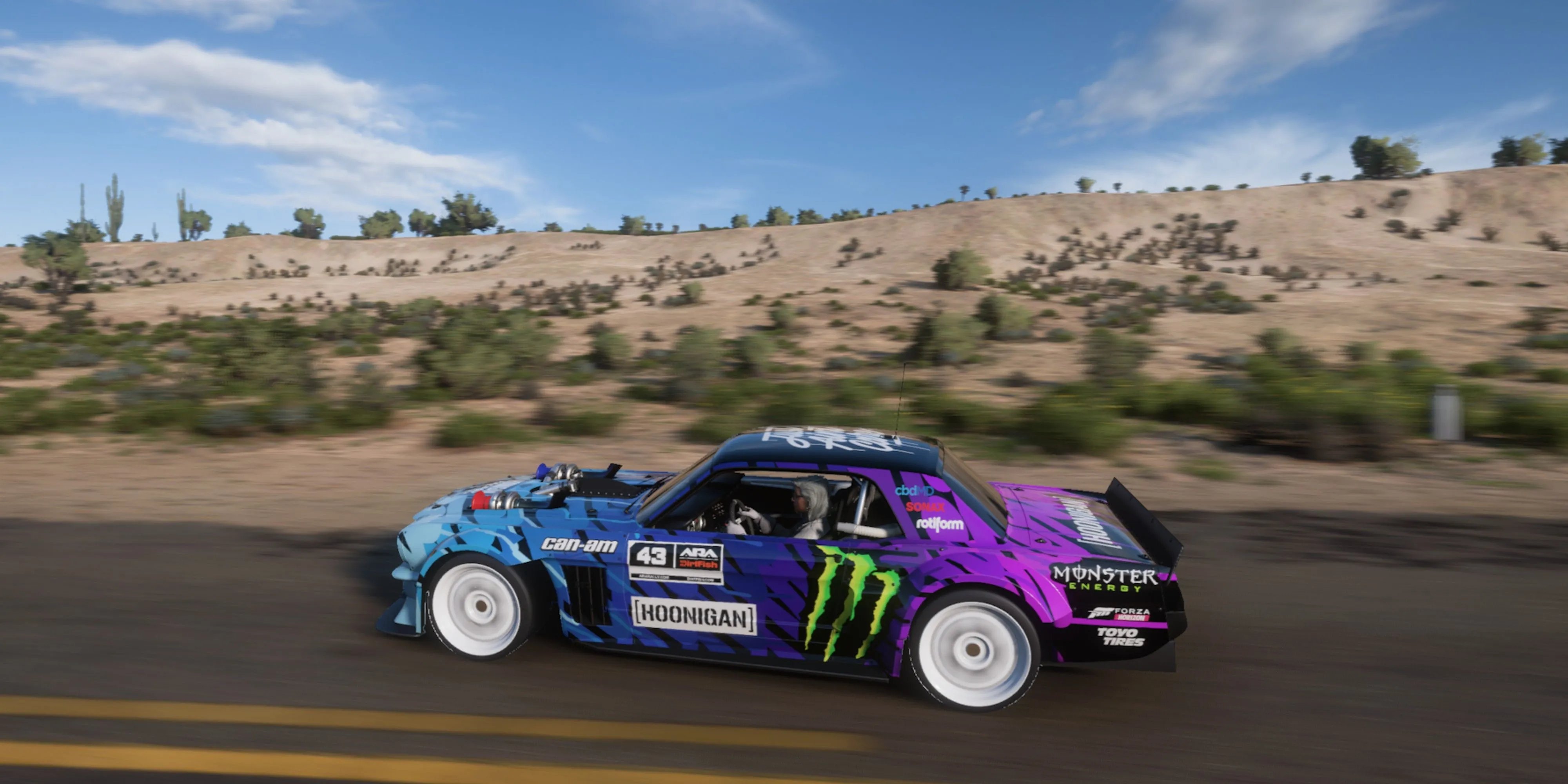Xe Hoonigan Ford Hoonicorn Mustang trong game Forza Horizon 5